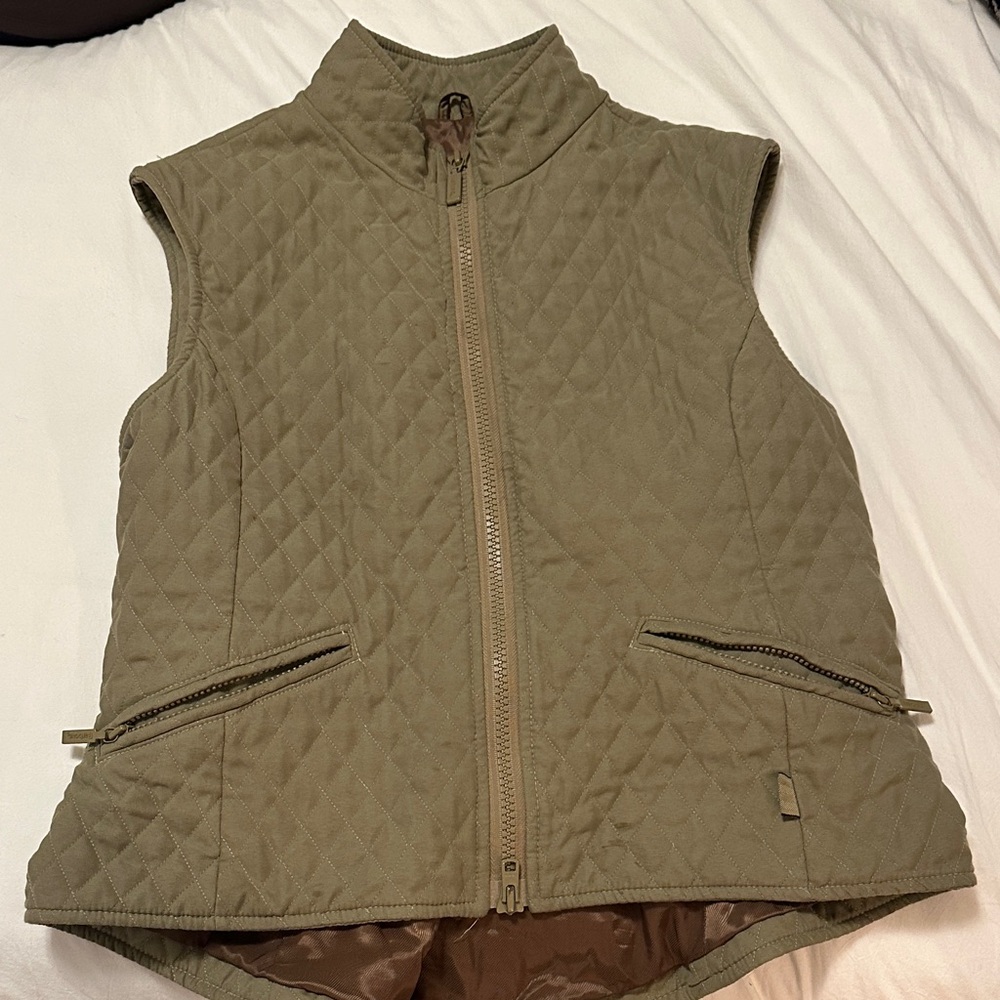 Barbour Quilted Olive Women's Vest